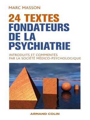 cover image of 24 textes fondateurs de la psychiatrie